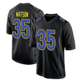 LA.Rams #35 Jaylen Watson Player Black Fashion Limited Home Game BALCE Stitched Jerseys