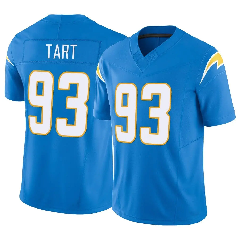 LA.Chargers #93 Teair Tart Player Blue Limited Vapor F.U.S.E. Home Game BALCE Stitched Jerseys