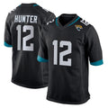 J.Jaguars #12 Travis Hunter Player Black Home Game BALCE Stitched Jerseys