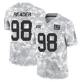 NY.Giants #98 DJ Reader Player Arctic Camo Salute To Service Limited Game BALCE Stitched Jerseys