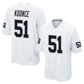 LV.Raiders #51 Malcolm Koonce Player White Home Game BALCE Stitched Jerseys