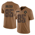 M.Dolphins #85 Greg Dulcich Player Brown Salute To Service Limited BALCE Stitched Jerseys