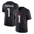 A.Falcons #1 Tua Tagovailoa Player Black Vapor Untouchable Limited Home Game BALCE Stitched Jerseys