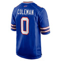 B.Bills #0 Keon Coleman Player Royal Home Game BALCE Stitched Jerseys