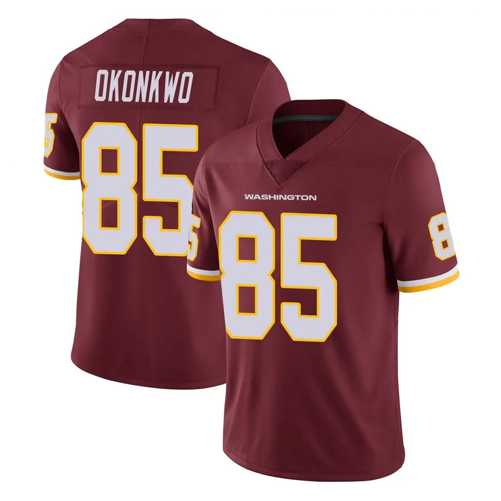 W.Commanders #85 Chig Okonkwo Player Burgundy Limited Team Color Vapor Untouchable Home Game BALCE Stitched Jerseys