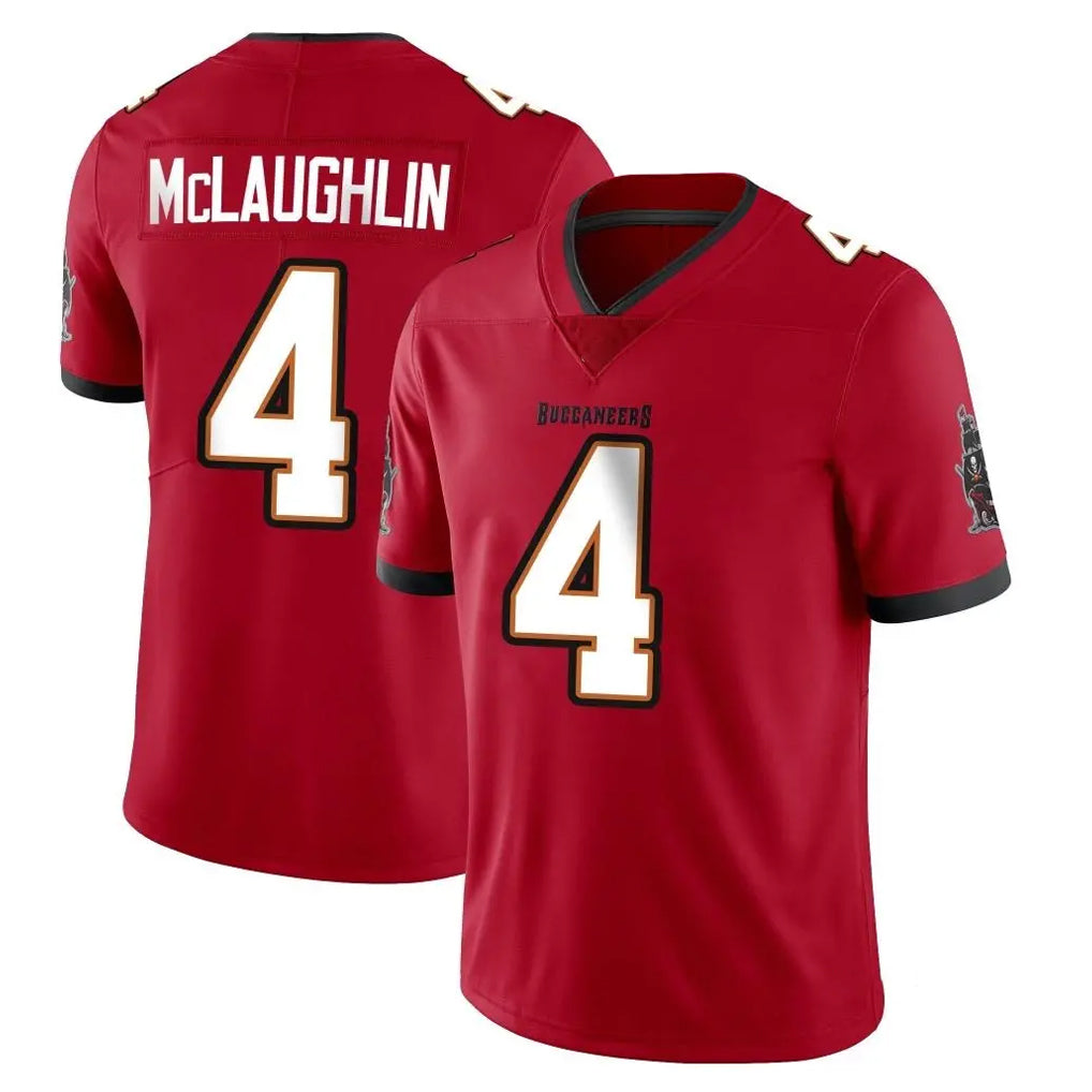 TB.Buccaneers #4 Chase McLaughlin Player Red Limited Vapor Home Game BALCE Stitched Jerseys