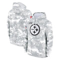 P.Steelers ## Steelers Blank Player Arctic Camo Limited Salute to Service Pullover Hoodies Game BALCE Stitched Jerseys