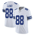 D.Cowboys #88 CeeDee Lamb Player White Vapor Untouchable Limited Home Game BALCE Stitched Jerseys