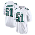 P.Eagles #51 Cam Jurgens Player White Tundra Fashion Home Game BALCE Stitched Jerseys