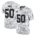 TB.Buccaneers #50 Vita Vea Player Arctic Camo Limited Salute To Service Home Game BALCE Stitched Jerseys