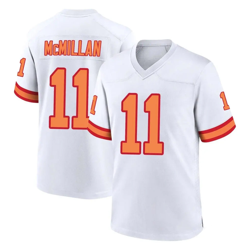 TB.Buccaneers #11 Jalen McMillan Player White '76 Home Game BALCE Stitched Jerseys