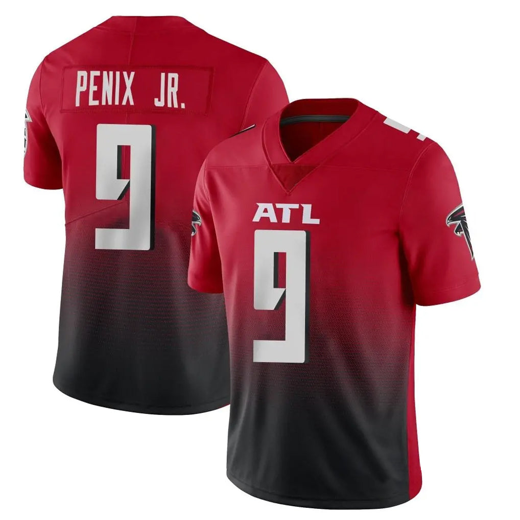 A.Falcons #9 Michael Penix Jr. Player Red Vapor Untouchable Limited Home Game BALCE Stitched Jerseys