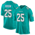 M.Dolphins #25 Tyrel Dodson Player Aqua Team Color Home Game BALCE Stitched Jerseys