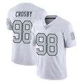 LV.Raiders #98 Maxx Crosby Player White Limited Color Rush Home Game BALCE Stitched Jerseys