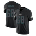P.Eagles #68 Jordan Mailata Player Limited Black Impact Home Game BALCE Stitched Jerseys