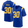 LA.Chargers #30 Alec Ingold Player Royal Home Game BALCE Stitched Jerseys