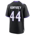 B.Ravens #44 Marlon Humphrey Player Black Home Game BALCE Stitched Jerseys