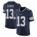 D.Cowboys #13 Caleb Downs Player Navy Vapor Untouchable Limited Home Game BALCE Stitched Jerseys
