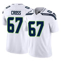 S.Seahawks #67 Charles Cross Player White Limited Vapor F.U.S.E. Home Game BALCE Stitched Jerseys