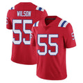 NE.Patriots #55 Jared Wilson Player Red Vapor Untouchable Home Game BALCE Stitched Jerseys