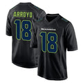 S.Seahawks #18 Elijah Arroyo Player Black Limited Fashion Home Game BALCE Stitched Jerseys