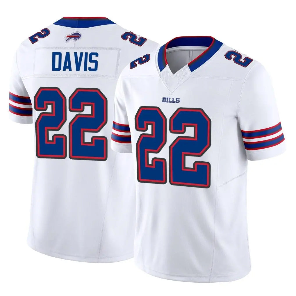 B.Bills #22 Ray Davis Player White Vapor F.U.S.E. Limited BALCE Stitched Jerseys