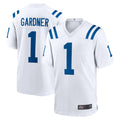 IN.Colts #1 Sauce Gardner Player White Home Game BALCE Stitched Jerseys