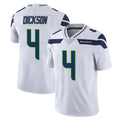 S.Seahawks #4 Michael Dickson Player White Limited Vapor Untouchable Home Game BALCE Stitched Jerseys