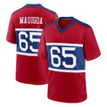 NY.Giants #65 Francis Mauigoa Player Red Century Home Game BALCE Stitched Jerseys