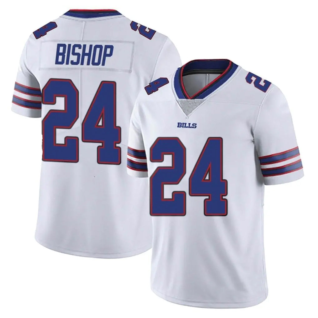 B.Bills #24 Cole Bishop Player White Vapor Untouchable Limited BALCE Stitched Jerseys