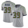 S.Seahawks #39 Ty Okada Player Grey Limited 2025 Rivalries Collection Home Game BALCE Stitched Jerseys