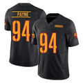 W.Commanders #94 Daron Payne Player Black Limited Vapor F.U.S.E. Home Game BALCE Stitched Jerseys