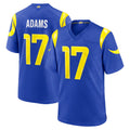 LA.Rams #17 Davante Adams Player Royal Limited Home Game BALCE Stitched Jerseys