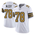 NO.Saints #78 Erik McCoy Player White Limited Color Rush Home Game BALCE Stitched Jerseys
