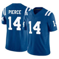IN.Colts #14 Alec Pierce Player Royal Limited Vapor F.U.S.E. Home Game BALCE Stitched Jerseys