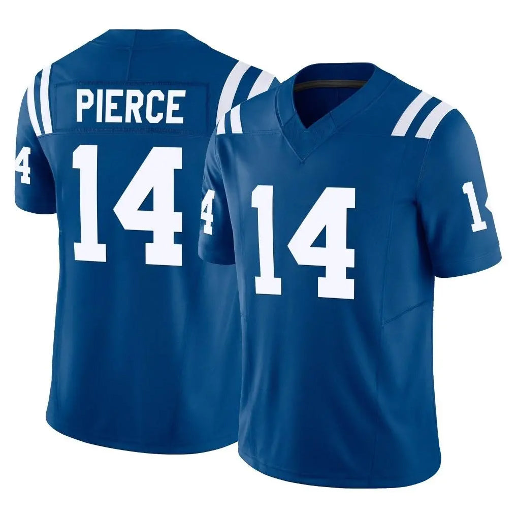 IN.Colts #14 Alec Pierce Player Royal Limited Vapor F.U.S.E. Home Game BALCE Stitched Jerseys