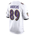 B.Ravens #89 Mark Andrews Player White Alternate Home Game BALCE Stitched Jerseys