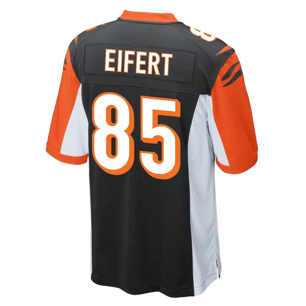 C.Bengals #85 Chad Johnson Player Black Alternate Home Game BALCE Stitched Jerseys