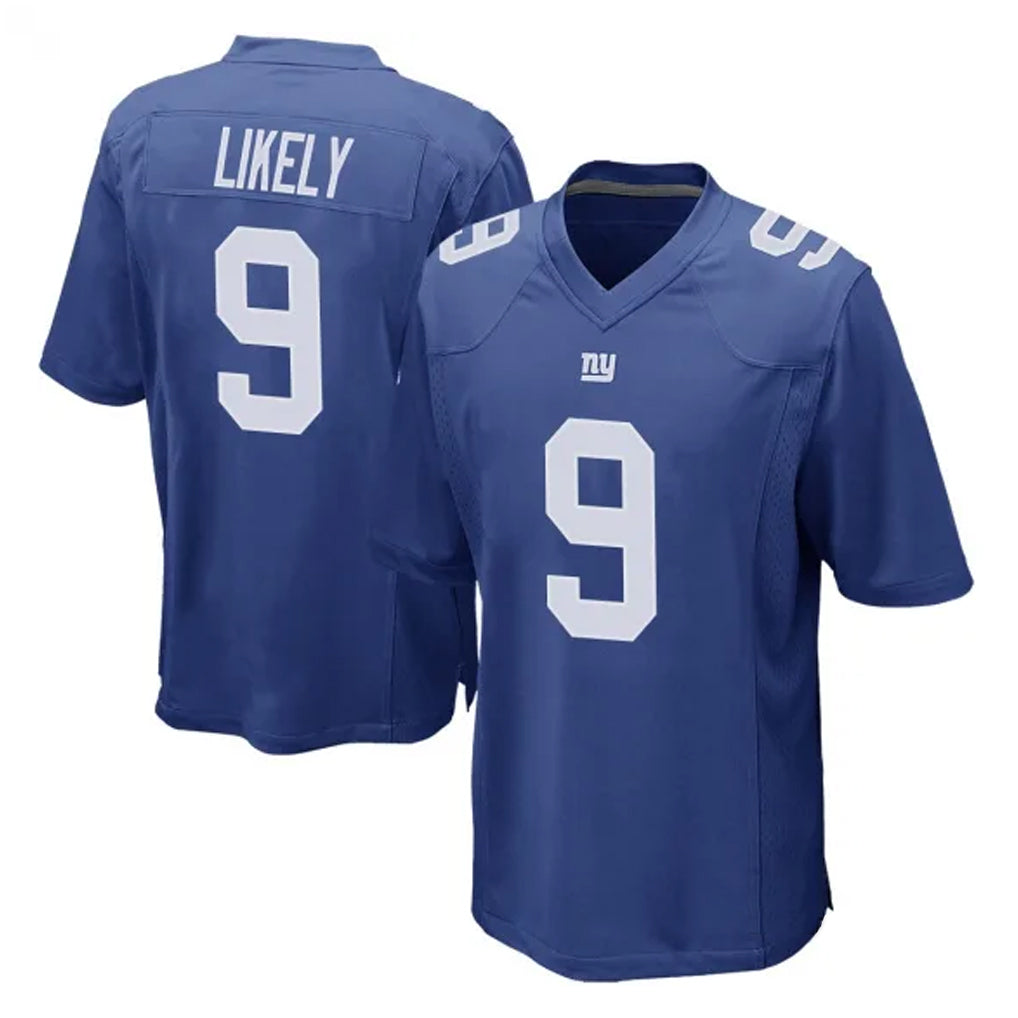 NY.Giants #9 Lsaiah Likely Player Royal Home Game BALCE Stitched Jerseys