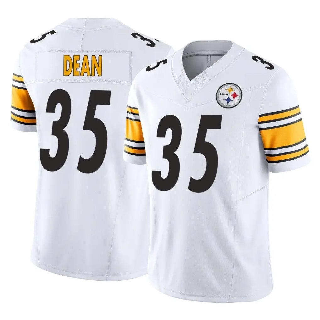P.Steelers #35 Jamel Dean Player White Limited Vapor F.U.S.E. Home Game BALCE Stitched Jerseys