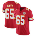 KC.Chiefs #65 Trey Smithy Player Red Limited Vapor Untouchable Home Game BALCE Stitched Jerseys