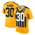 P.Steelers #30 Jaylen Warren Player Gold Legend Limited 1933 Throwback Performance Home Game BALCE Stitched Jerseys