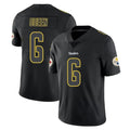 P.Steelers #6 Patrick Queen Player Black Impact Limited Home Game BALCE Stitched Jerseys