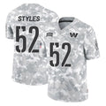 W.Commanders #52 Sonny Styles Player Arctic Camo Limited Salute To Service Home Game BALCE Stitched Jerseys