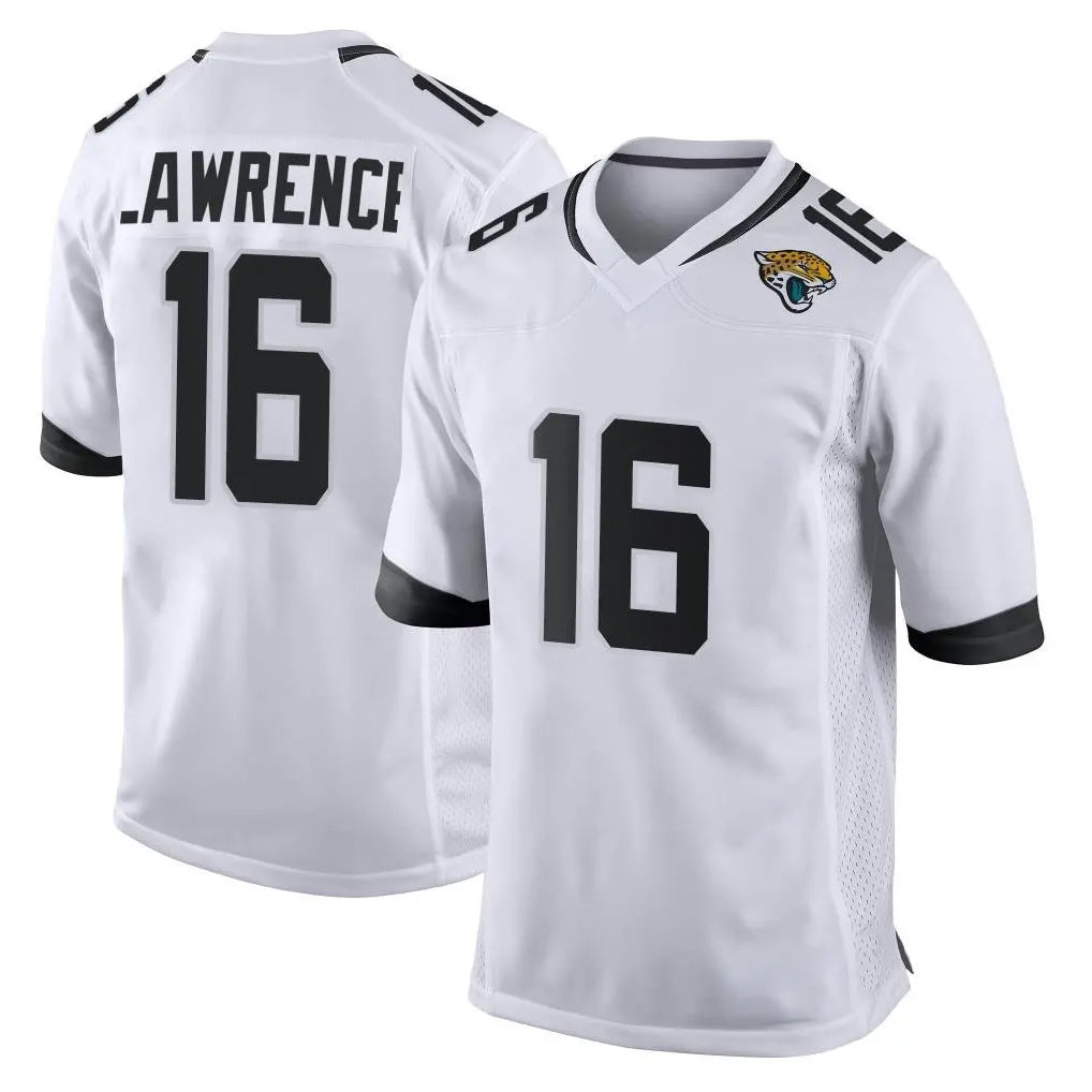 J.Jaguars #16 Trevor Lawrence Player White Home Game BALCE Stitched Jerseys