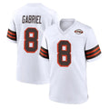 C.Browns #8 Dillon Gabriel Player White Alternate Home Game BALCE Stitched Jerseys