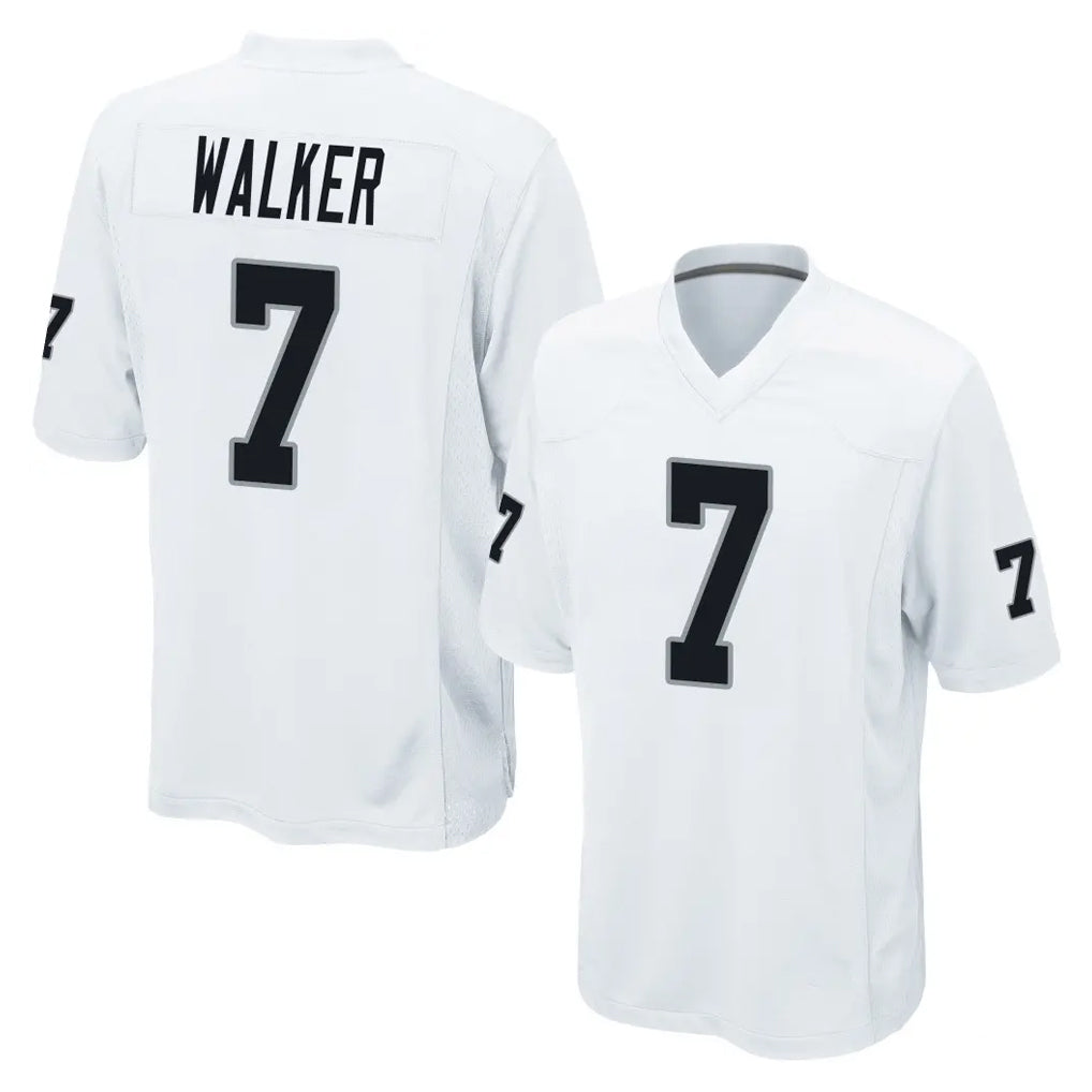 LV.Raiders #7 Quay Walker Player White Home Game BALCE Stitched Jerseys