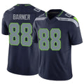 S.Seahawks #88 AJ Barner Player Navy Limited Vapor F.U.S.E. Home Game BALCE Stitched Jerseys