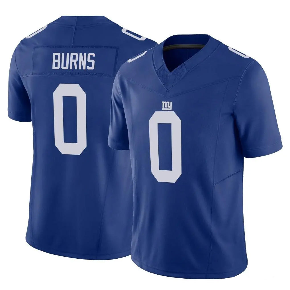 NY.Giants #0 Brian Burns Player Royal Limited Vapor F.U.S.E. Home Game BALCE Stitched Jerseys