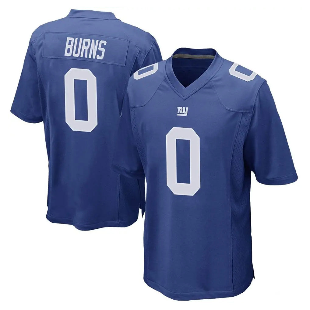 NY.Giants #0 Brian Burns Player Royal Home Game BALCE Stitched Jerseys